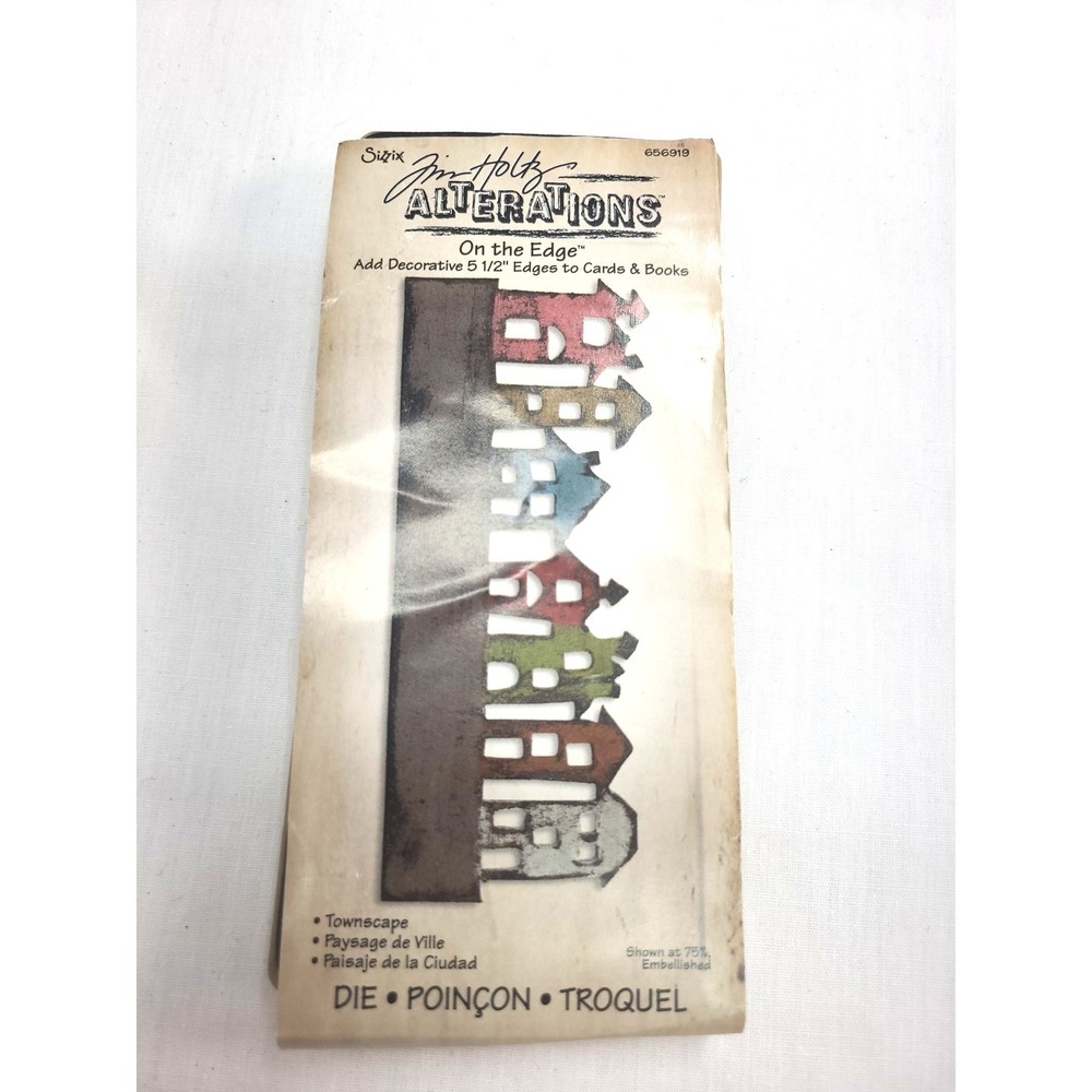 Sizzix Tim Holtz Alterations On the Edge Die Townscape 656919